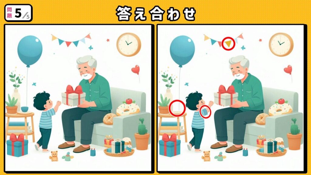 #234　問題5　答え合わせ