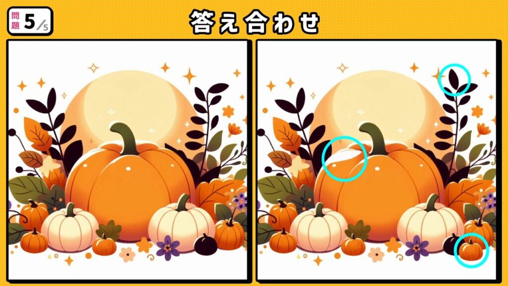 #202　問題5　答え合わせ